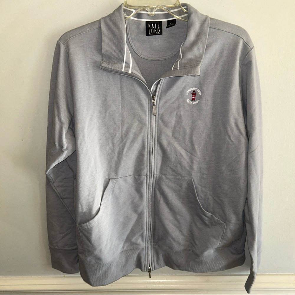 Kate Lord Men's Zip-Up Sweater - Gray